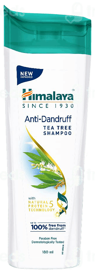 Himalaya Anti Dandruff New Improved Tea Tree Shampoo 180Ml