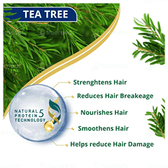 Himalaya Anti Dandruff New Improved Tea Tree Shampoo 180Ml