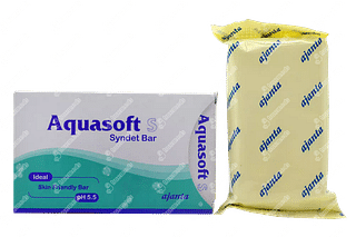 Aquasoft S Syndet Bar 75gm