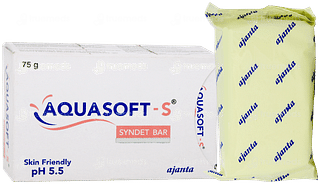 Aquasoft S Syndet Bar 75gm