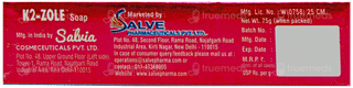 K2 Zole Soap 75Gm