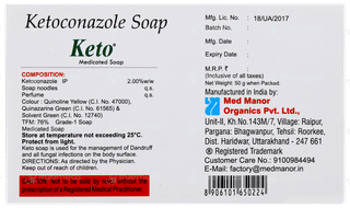 Keto Medicated Soap 50gm