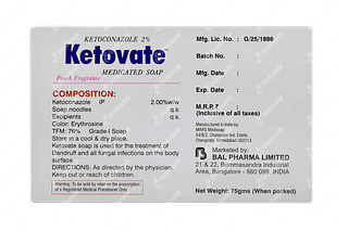 Ketovate 2 % Soap 75 GM