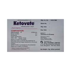 Ketovate Soap 75Gm Ketovate Soap 75Gm