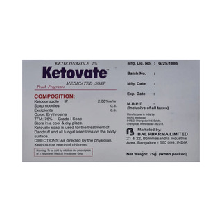 Ketovate Soap 75Gm
