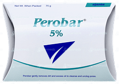 Perobar 5% Soap 75gm Perobar 5% Soap 75gm