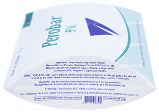 Perobar 5% Soap 75gm