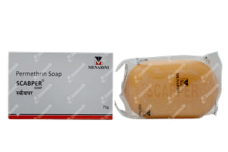 Scabper 1 % Soap 75 GM