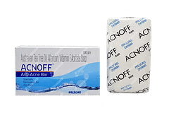 Acnoff Anti Acne Bar 100gm