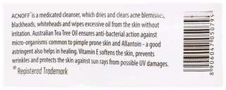 Acnoff Anti Acne Bar 100gm