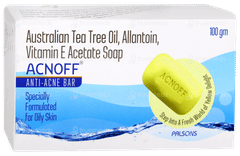 Acnoff Anti Acne Bar 100gm