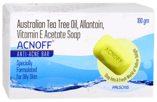 Acnoff Anti Acne Bar 100gm