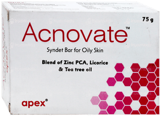 Acnovate Syndet Bar 75Gm