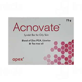 Acnovate Syndet Bar 75gm