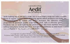 Aedit Skin Care Bathing Bar 125gm Aedit Skin Care Bathing Bar 125gm