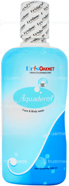 Aquaderm Face & Body Wash 200ml