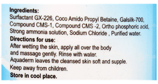 Aquaderm Face & Body Wash 200Ml