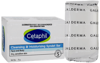 Cetaphil Cleansing & Moisturising Syndet Bar 75gm