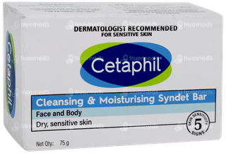 Cetaphil Cleansing & Moisturising Syndet Bar 75gm