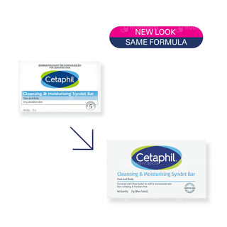 Cetaphil Cleansing & Moisturising Syndet Bar 75Gm