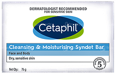 Cetaphil Cleansing & Moisturising Syndet Bar 75gm Cetaphil Cleansing & Moisturising Syndet Bar 75gm