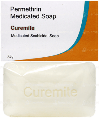 Curemite Medicated Scabicidal Soap 75Gm