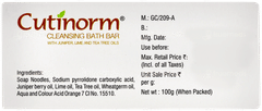 Cutinorm Bar 100gm