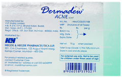 Dermadew Acne Soap 75gm