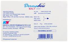 Dermadew Bact Soap 75gm