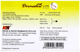Dermadew Lite Soap 75Gm