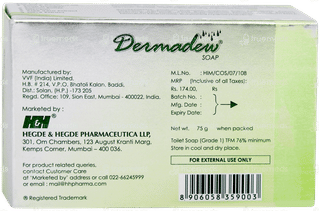 Dermadew Soap 75gm