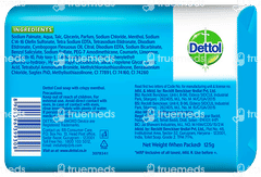 Dettol Cool With Crispy Menthol Soap 125gm