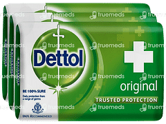 Dettol Original 125gm Pack Of 3 Soap