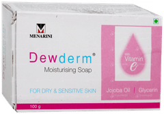 Dewderm Moisturising Soap 100Gm Dewderm Moisturising Soap 100Gm