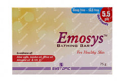 Emosys Bathing Bar 75gm Emosys Bathing Bar 75gm