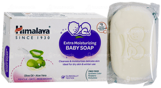 Himalaya Extra Moisturizing Baby Soap 75Gm