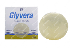 Glyvera Transparent Bathing Bar 75gm Glyvera Transparent Bathing Bar 75gm