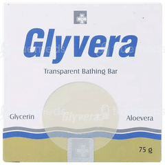 Glyvera Transparent Bathing Bar 75Gm
