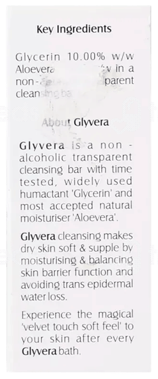 Glyvera Transparent Bathing Bar 75Gm