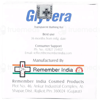 Glyvera Transparent Bathing Bar 75Gm