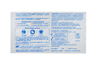 Johnsons Baby Soap 75 GM