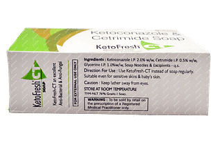 Ketofresh Ct  0.5/2 % Soap 75 GM