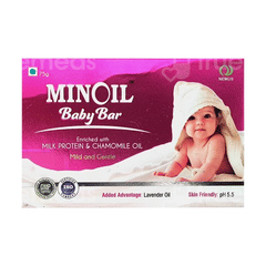 Minoil Baby Bar 75Gm