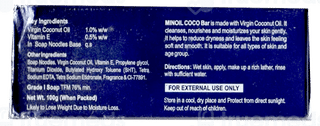 Minoil Coco Bar 100Gm