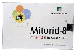 Mitorid 8 Soap 125Gm