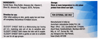 Olesoft 5.5 Cleansing & Moisturizing Syndet Bar 75Gm