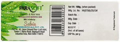 Parasoft Soap 100gm