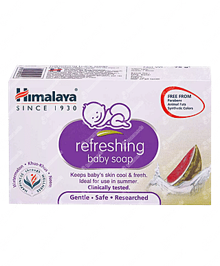 Himalaya Refreshing Baby Soap 75 GM