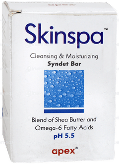 Skinspa Cleansing & Moisturizing Syndet Bar 75gm Skinspa Cleansing & Moisturizing Syndet Bar 75gm