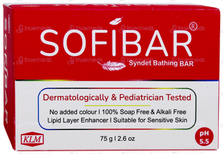 Sofibar Syndet Bar 75gm